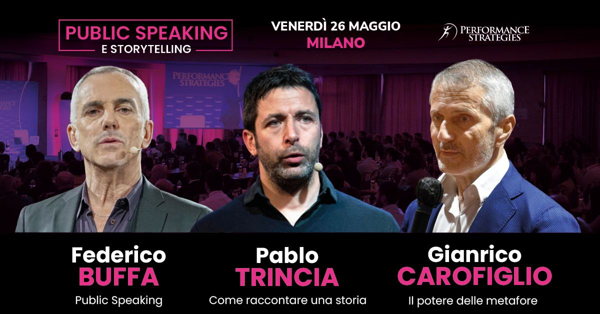 PUBLIC SPEAKING E STORYTELLING